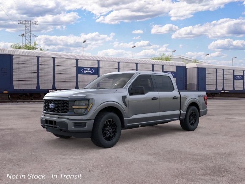 2026 Ford F-150 STX in Carbonized Gray Metallic — front three-quarter view