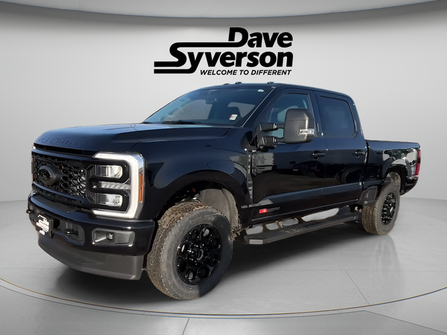 2026 Ford F-350SD XLT in Black Metallic — front three-quarter view