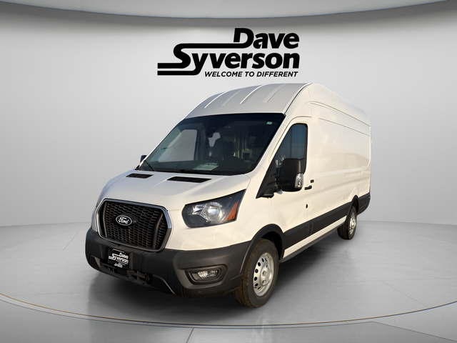 2026 Ford Transit-350 Base in Oxford White — front three-quarter view